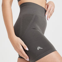 Effortless Seamless Shorts | Deep Taupe