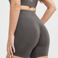 Effortless Seamless Shorts | Deep Taupe