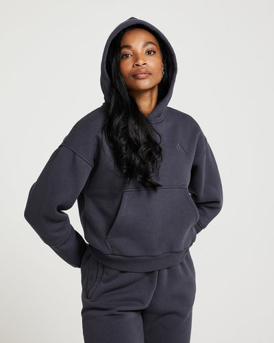 Classic Lounge Hoodie | Coal