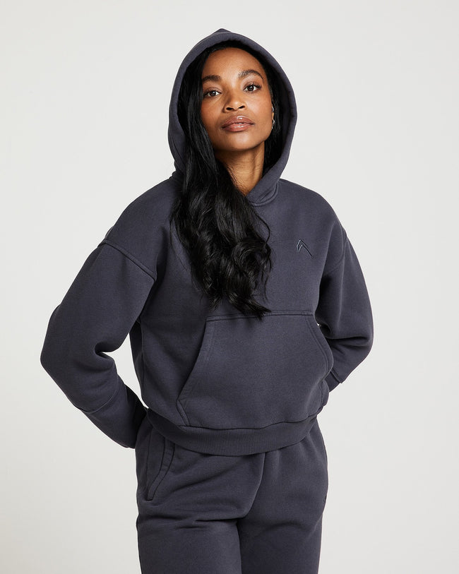 Classic Lounge Hoodie | Coal