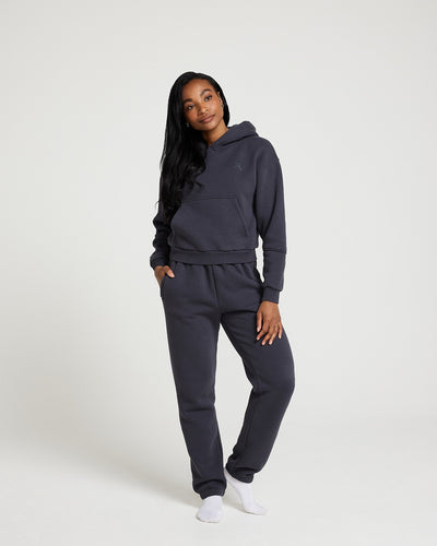 Classic Lounge Hoodie | Coal