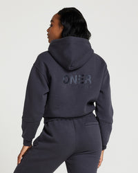 Classic Lounge Hoodie | Coal