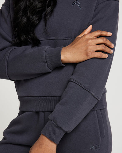 Classic Lounge Hoodie | Coal