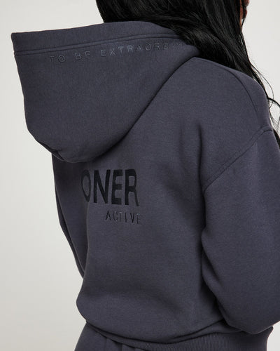 Classic Lounge Hoodie | Coal