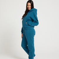 Classic Lounge Hoodie | Ocean Teal
