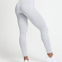 Classic Seamless Leggings | Grey Marl