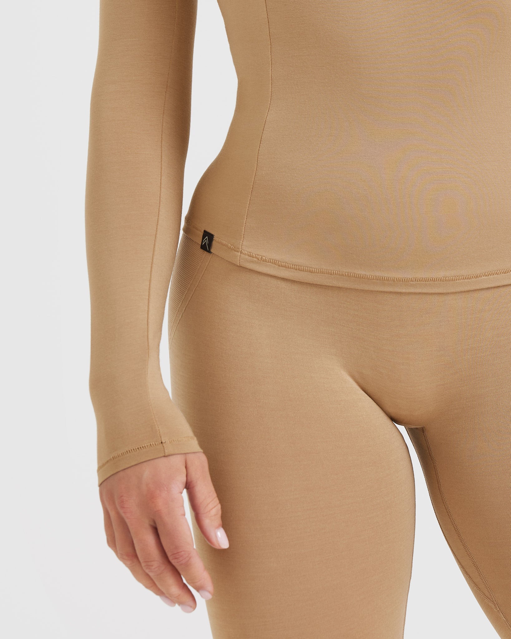 Mellow™ Soft Long Sleeve Top | Dune Brown