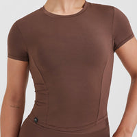 Mellow™ Soft Mid Short Sleeve T-Shirt | Chestnut