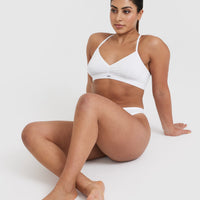 Soft Classic Bralette | White