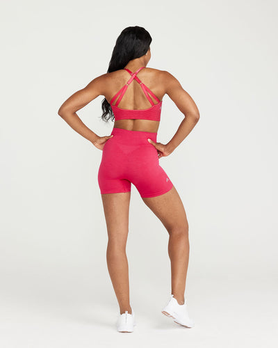 Classic Seamless Shorts | Berry Bloom Marl