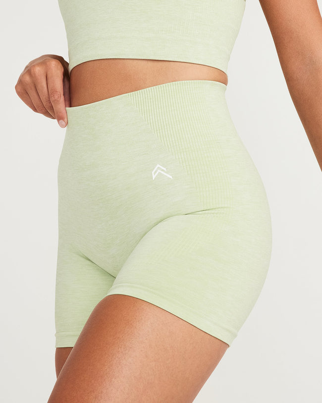 Classic Seamless Shorts | Pistacchio Marl