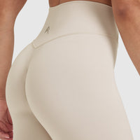 Timeless High Waisted Leggings | Sand