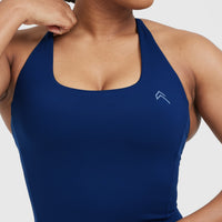 Timeless Square Neck Mid Vest | Midnight