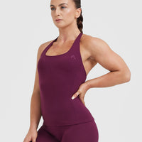 Timeless Square Neck Vest | Ripe Fig