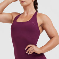 Timeless Square Neck Vest | Ripe Fig