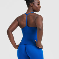 Timeless Square Neck Vest | Cobalt