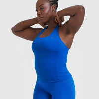 Timeless Square Neck Vest | Cobalt