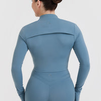 Unified Crop Jacket | Moonstone Blue
