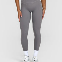 Unified High Waisted Leggings | Ash Grey