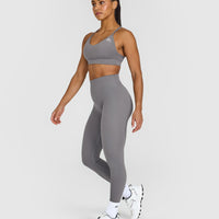 Unified High Waisted Leggings | Ash Grey