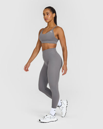 Unified High Waisted Leggings | Ash Grey