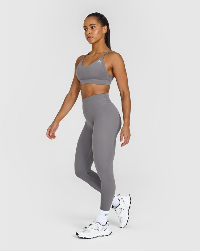 Unified High Waisted Leggings | Ash Grey