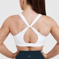 Unified Layered Sports Bra | White