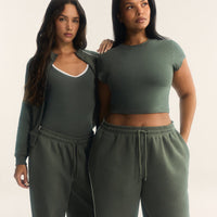 Cotton Baby T-Shirt | Dark Khaki