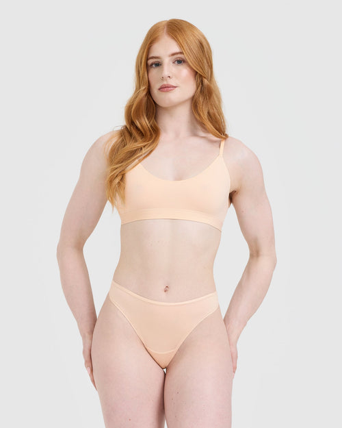 Oner Modal Silhouette Bralette | Nude 1