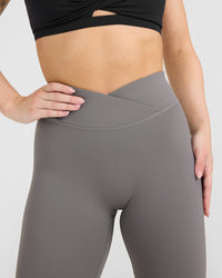 Unified Wrap Flared Bottoms | Ash Grey