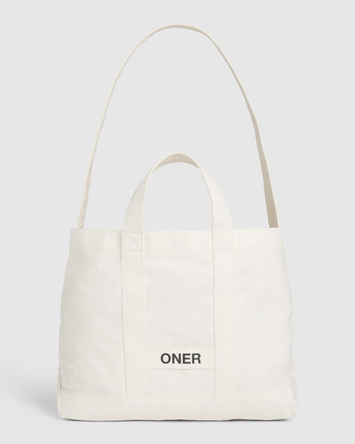 Cotton Canvas Tote | Off White