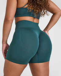 Effortless Seamless Shorts | Marine Teal