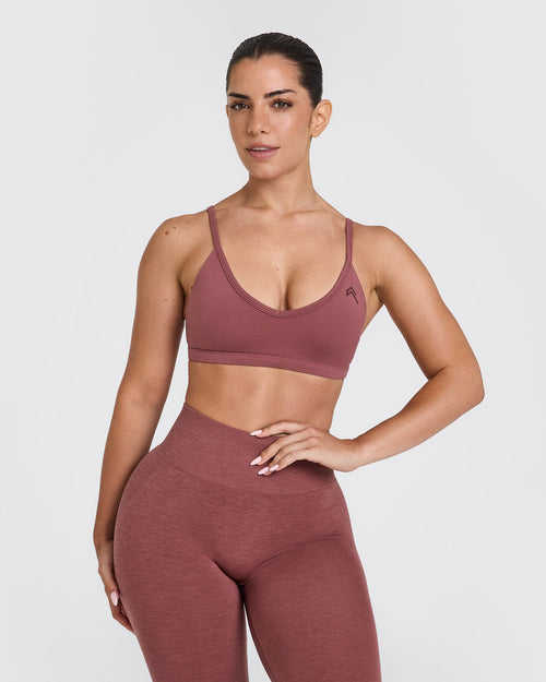 Oner Modal Timeless Strappy Bralette | Berry