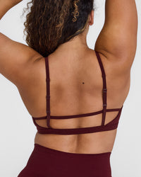 Timeless Strappy Bralette | Rosewood