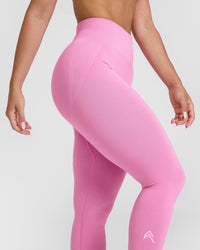 Effortless Seamless Leggings | Power Pink