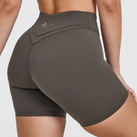 Unified Wrap Shorts 6" | Deep Taupe