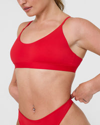 Silhouette Bralette | Muscle Mommy Red