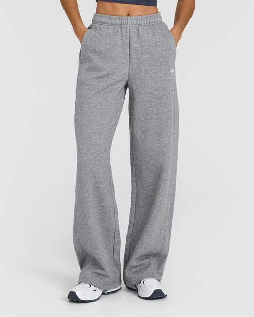 Oner Modal Foundations Straight Leg Joggers | Charcoal Marl
