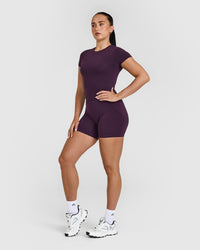 Mellow™ Soft Mid Short Sleeve T-Shirt | Blackberry Purple