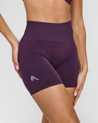 Effortless Seamless Shorts | Blackberry Purple