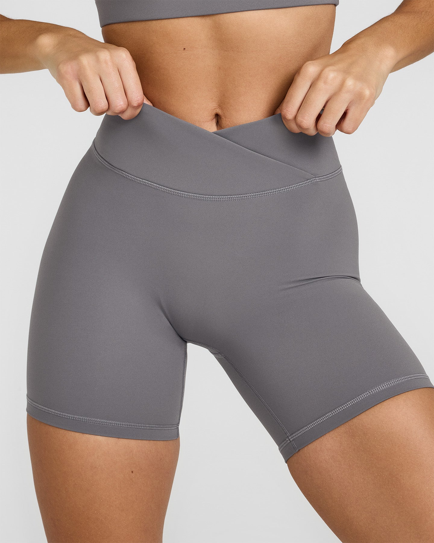 Unified Wrap Shorts 6" | Ash Grey