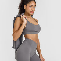 Unified Wrap Shorts 6" | Ash Grey