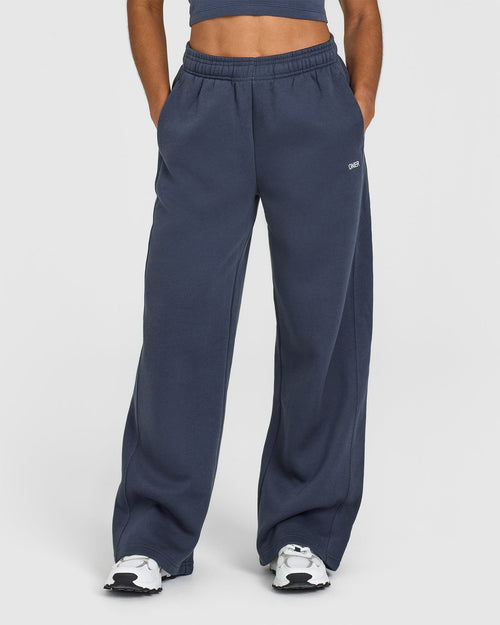 Oner Modal Foundations Straight Leg Joggers | True Blue