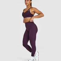 UnifiedMove™ High Waisted Leggings | Blackberry Purple