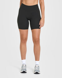 SoftMotion Cycling Shorts 8" | Soft Black