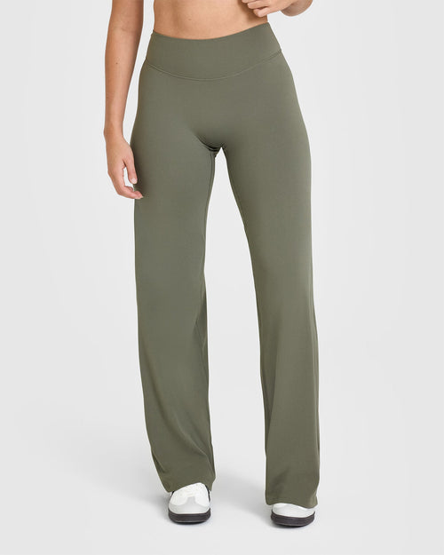 Oner Modal SoftMotion™ Straight Leg Bottoms | Alpine Green