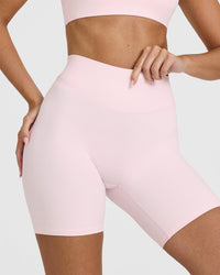 SoftMotion Cycling Shorts 8" | Ballet Pink