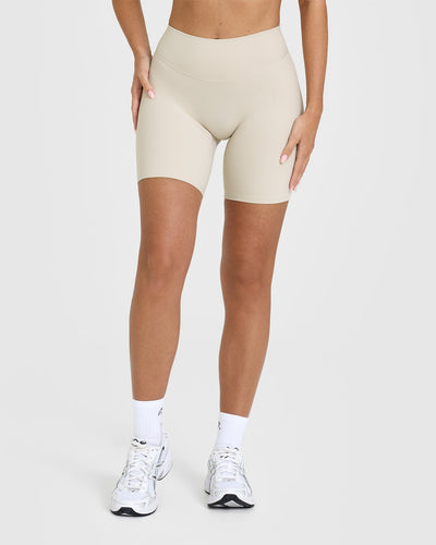 SoftMotion Cycling Shorts 8" | Sand