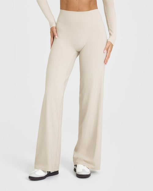 Oner Modal SoftMotion™ Straight Leg Bottoms | Sand