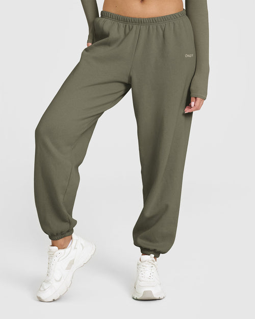 Oner Modal Mid Weight Jogger | Alpine Green